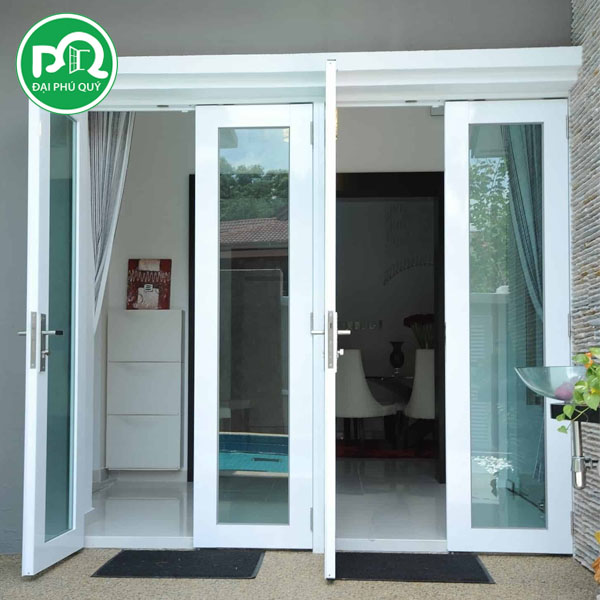 CỬA NHÔM KÍNH MÀU TRẮNG